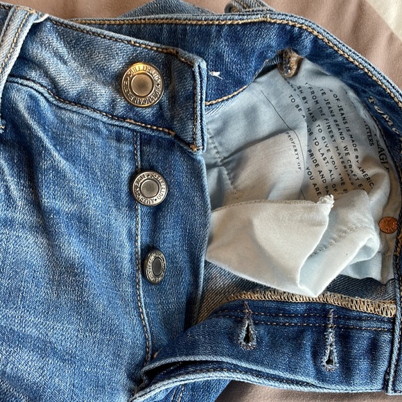 American Eagle distressed button up 00 short - Picture 11 of 11